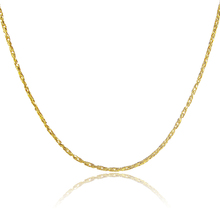 2MM chains Wholesale Fashion Jewelry 24K Yellow gold color Necklaces chains necklaces for women 45cm long 2024 - buy cheap