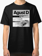 Agust d camiseta suga camisa t novo estilo de verão impresso algodão o pescoço t camisa de manga curta apto camisas de manga curta 2024 - compre barato