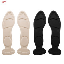 KLV 1 Pair Soft Insole High Heel Shoe Pad Sole Protector 3D Cushion High Heels Forefoot Foam Massage 2024 - buy cheap