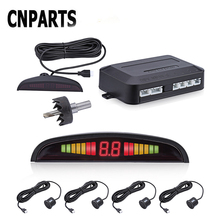 CNPARTS-Sensor de aparcamiento para coche Renault Megane Duster, VW, Touran, Passat B6, Golf T5, T4, Fiat 500, con Radar de marcha atrás y pantalla LED de alerta 2024 - compra barato