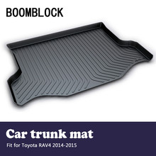 Auto Car Cargo Liner rear trunk mat For Toyota RAV4 2015 2014 Car-Luggage Tray Carpet Mud Anti Kick Cover carpet Mat Accessories 2024 - buy cheap
