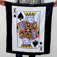 Bolsillo para tarjetas de bolsillo (Spade K), bolsa para Streamer, trucos de Magia que desaparecen, Magia, escenario, fiesta, truco, ilusión, accesorios, humor 2024 - compra barato