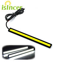 1Pc 17cm COB DRL LED Daytime Running Lights Auto Lamp External Lights For Universal Car 100% Waterproof Car styling Led DRL Lamp 2024 - buy cheap