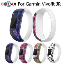 Мягкий силиконовый ремешок для часов BEYESER для Garmin VivoFit JR/JR2 2024 - купить недорого