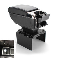 For Nissan NV200 armrest box USB Charging heighten Double layer central Store content cup holder ashtray accessories 2019 2024 - buy cheap