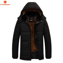 winter parks For men 2018 winter jacket For men coats men's outerwear Casual long cotton men coat with Hooded Cotton jacket 2024 - buy cheap