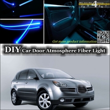 Banda de fibra óptica para iluminación de interior, tuneado de luz de ambiente para Subaru Tribeca B9, Panel de puerta interior 2024 - compra barato