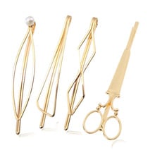 SMJEL Korea Pearl Metal Women Hair Clip Bobby Pin Barrette Hairpin Hair Accessories Beauty Bow knot Tools New Arrival 2024 - buy cheap