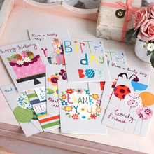 cute birthday cards glitter balloons,flower/birthday cake gift birthday greeting card for kids,friends 2024 - buy cheap