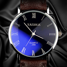2020 Brand Yazole Watch Simple Style Quartz Watch Business Fashion Watch Unique Leisure Leather Watches Relogio Masculino 2024 - buy cheap