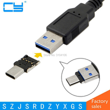 (5 шт./лот) ультра мини Type-C USB type c USB-C USB 2,0 OTG адаптер Разъем для планшета и USB кабель и флэш-диск 2024 - купить недорого