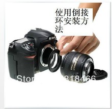 Anillo adaptador de lente inversa para NIKON, montura para D3100, D7100, D7000, D90, 72mm, lote de 5 unidades 2024 - compra barato
