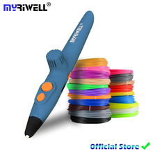Myriwell-Bolígrafo 3D RP-200A, pluma de impresión 3D con carga USB, filamento libre de PCL de 1,75mm, juguete para regalo creativo para niños 2024 - compra barato