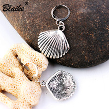 Blaike 2019 New Statement Beach Shell Drop Earrings For Women Silver Color/Gold Color Fashion Boho Sea Jewelry Travel Gifts 2024 - buy cheap