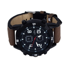 Лидер продаж! Превосходные роскошные мужские наручные часы с большим циферблатом, военные спортивные кварцевые часы 15 июня 2024 - купить недорого