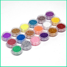 2018 Hot Sale Nail Art 18 Colors Beauty Fashion Glitter Powder Dust For UV Nail GEL Acrylic Powder Decoration Tips 2024 - buy cheap