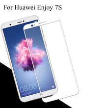 5 шт ультра-тонкий протектор экрана закаленное стекло для Huawei enjoy 7 S полный экран защитный для Huawei enjoy 7 S 7 S 2024 - купить недорого