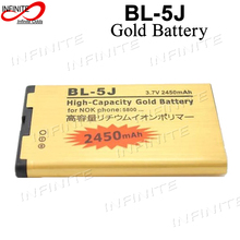 2450mAh BL-5J BL 5J High Capacity Gold Business Battery for Nokia 5230 X6 X1 C3 5800 N900 Bateria Batterij AKKU ACCU 2024 - buy cheap