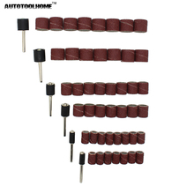 Kit de lijado de tambor de grano 80, accesorios de herramientas abrasivas de papel de lija, máquina de uñas, amoladora de Bits 156 1/2 3/8 "para Dremel 1/4 4000, 3000 Uds. 2024 - compra barato