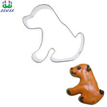 Moldes para hornear pasteles, cortadores de Fondant con forma de perro Sensible, serie Animal, galletas, galletas, venta directa 2024 - compra barato