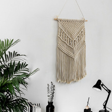 Home Tapestry Bohemian Nordic Style Macrame Handmade Knitted Wall Hanging of The Living Room Dormitory Bedroom Decoration 2024 - buy cheap