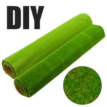 25x25 см миниатюрный искусственный травяной газон ландшафтный дизайн DIY орнамент украшение сада, двора 2024 - купить недорого
