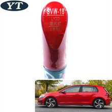 Car scratch repair pen, auto painting pen RED color for volkswagen polo golf 6,7 touran passat tiguan CC ,car painting pen 2024 - buy cheap