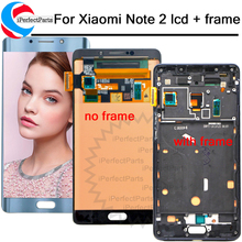 ЖК-дисплей 5,7 дюйма FHD для Xiaomi Mi Note 2, сменный сенсорный экран с дигитайзером в сборе для Xiaomi Mi Note 2 2024 - купить недорого