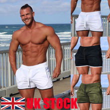 Men Fitness Casual Jogger Shorts Short Pants ELASTICATED WAIST Stretch Mens Shorts Short Trousers 2024 - buy cheap
