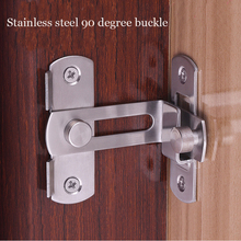 Stainless Steel Home Safety Gate sliding Door Bolts lock door Latch Slide Lock Hardware Screw for furniture 2024 - buy cheap