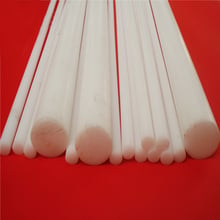 Plastic Solid Rods Nylon Rod PA6/PA66 High Wear-resistant Stick White Size (100mm Length 5mm Diameter) 2024 - buy cheap