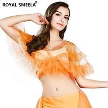 2021 women's sexy mesh top belly dancing top sweet belly dance tops belly dance costume belly dancing clothes lesson dance top 2024 - buy cheap