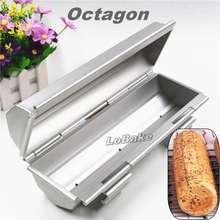 Great professional anodizing octangle shape 30.5cm long toaster smooth wall aluminium mold bread toast maker for bakeware 2024 - buy cheap