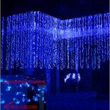 Guirnalda De Año Nuevo LED Luces De Navidad al aire libre 4x4 m cortina De luz LED De cadena Luces De decoración De cristamas navidad 2024 - compra barato