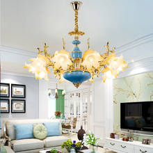 Veayas Modern Gold Crystal Ceiling Chandelier Lighting for Living Room Bedroom Wedding Decoration Lamp Lotus Hanging Suspension 2024 - buy cheap