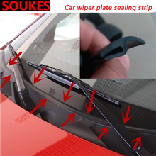 1.7M Car Wiper Windshield Panel Moulding Seal Strip For Volvo S60 XC90 V40 V70 V50 V60 S40 S80 XC60 XC70 Nissan Qashqai X-TRAIL 2024 - buy cheap