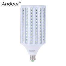 Andoer светодиодный светильник для фотостудии 135 Вт, лампа-кукуруза 216 бусин 5500K E27, лампа 2024 - купить недорого