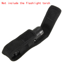 1PC 12/14/16.5/18cm Nylon Holster Holder Adhesive Belt Pouch Case for LED Flashlight Torch Universal Portable Holster 2024 - buy cheap