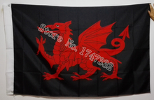 Bandera Negra del Dragón de Wessex, producto en oferta, 3X5FT 150X90CM, bandera con agujeros de metal de latón 2024 - compra barato