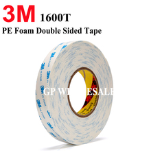 3M 1600T 15meters Double Coated Polyethylene Foam Tape, 1mm Thickness, Mounting Tape for Plastic Hooks, Racks, Dispensers, Sign 2024 - buy cheap
