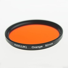 RISE(UK) 52 mm full color orange lens Filter for Nikon D3100 D3200 D5100 SLR Camera lens 2024 - buy cheap