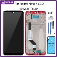 10 toque lcd para xiaomi redmi nota 7 display lcd tela de toque digitador assembléia substituição peças reparo para redmi nota 7pro 2024 - compre barato