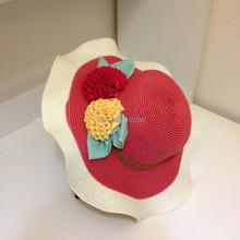 Шляпа от солнца Женская Складная, модная пляжная Панама, летняя 2024 - купить недорого