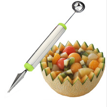 Cuchillo para tallar fruta, utensilios para melón, sandía, helado, cuchara para excavar 2024 - compra barato