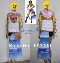 Final Fantasy 7 Yuna косплейный костюм ACGcosplay 2024 - купить недорого