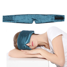 Soft Silk Sleeping Eye Mask Sleep Mask Eye Cover Blindfolds Memory Sponge Breathable Eyeshade Portable for Travel Sleep Eyepatch 2024 - buy cheap