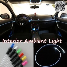 For KIA Rio DC JB UB 2000-2011 Car Interior Ambient Light Panel illumination For Car Inside Cool Light Optic Fiber Band 2024 - buy cheap