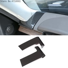 Carbon Fiber ABS Car Dashboard Side Decoration Cover Trim For Land Rover Discovery 5 L462 LR5 2017-18 For Range Rover Sport 2018 2024 - buy cheap