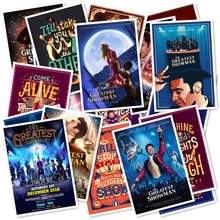 The Greatest Showman 20/pcs PVC Series Sticker Home Decor Fridge Styling Wall Travel Suitcase Graffiti Styling Stickers 2024 - buy cheap