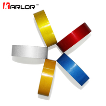2cm*5m Car DIY Reflective Tape Sticker Strip Decoration Auto Motorcycle Truck Safety Warning Mark Signs Tapes Conspicuity Tape 2024 - buy cheap